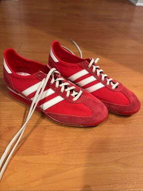 Addidas SL 72 OG suede and leather-trimmed nylon sneakers